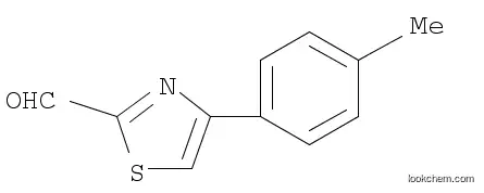 Molecular Structure of 383143-86-0 (4-(4-Methylphenyl)-2thiazolecarboxaldehyde)